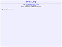 Tablet Screenshot of fornal.org