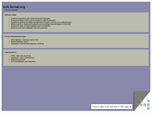 Tablet Screenshot of bob.fornal.org